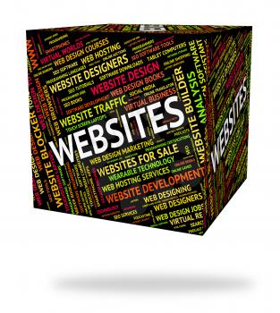 Websites Word Meaning Domains Text And Internet