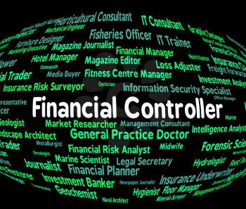 Financial Controller Representing Job Ceo And Investment