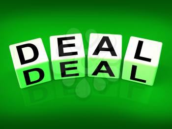 Deal Blocks Showing Dealings Transactions and Agreements