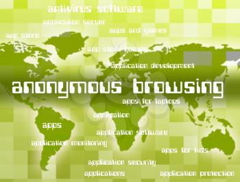 Anonymous Browsing Meaning Browser Program And Word