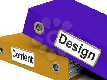 Designs Content Meaning Plan Diagrams And Lay-Out