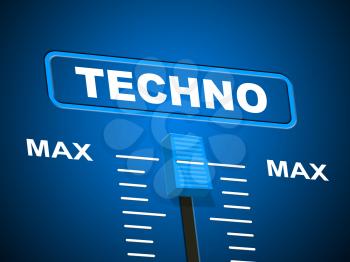 Techno Music Meaning Sound Track And Graphic