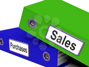 Purchases And Sales Files Contains Records Of Transactions 