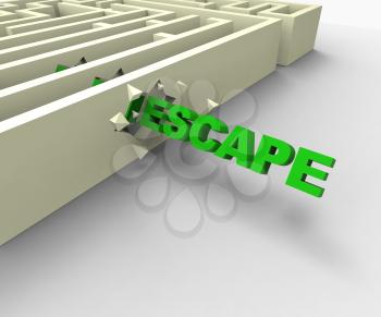 Escape From Maze Shows Jailbreak Or Escape