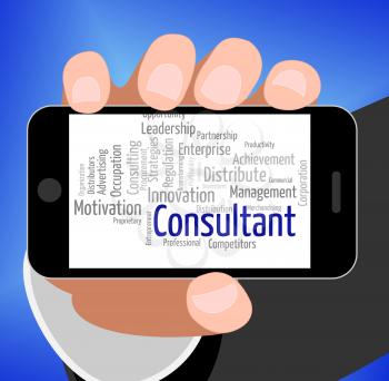 Consultant Word Showing Words Consulting And Counsellor