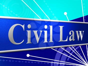 Civil Law Showing Statute Judicial And Jurisprudence