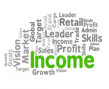 Income Word Meaning Salary Earns And Earning