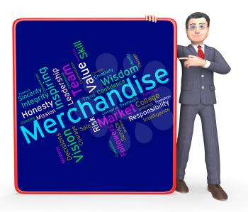 Merchantise Words Meaning Sold Goods And Sale 