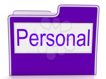 Personal File Meaning Organization Confidential And Folders