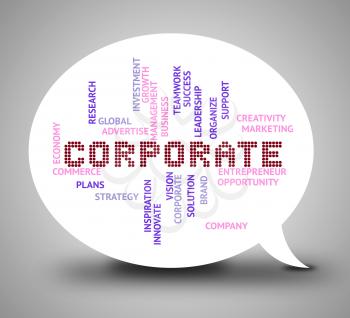 Corporate Bubble Meaning Professional Enterprise And Business