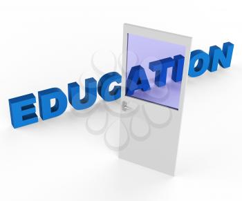 Education Door Meaning University Development And Educated