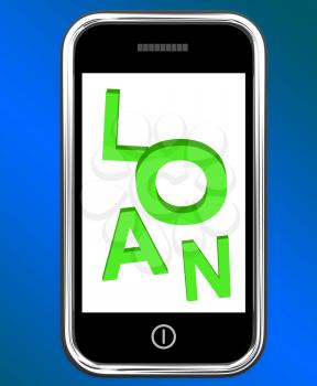 Loan On Phone Meaning Lending Or Providing Advance