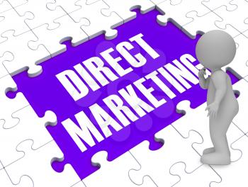 Direct Marketing Shows Targeting Clients And Personalized Sales 3d Rendering