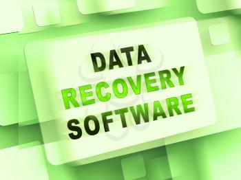 Data Recovery Software Bigdata Restoring 3d Rendering Shows Rebuild Of Network Or Server After Storage Disaster 