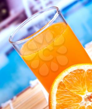 Healthy Orange Juice Representing Freshness Liquid And Refresh