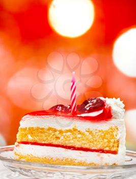 Birthday Cream Cake Meaning Appetizing Celebrations And Strawberries