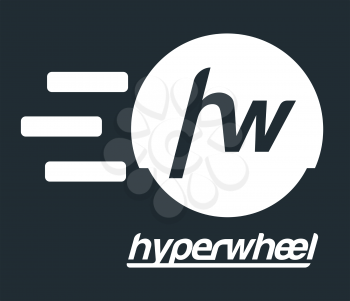 Hyper Wheel Logo Design, AI 8 supported.