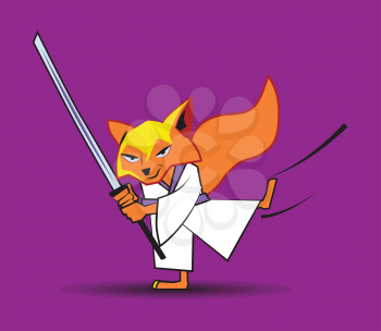 Ninja Fox Character Design