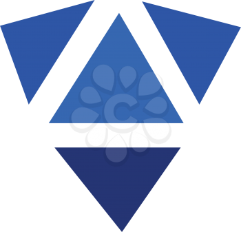 Triangle Icon Design Concept