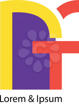 NF Logo Concept Design, EPS 8 supported.