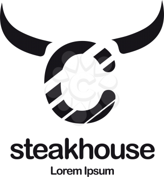 C Steakhouse Logo Design Concept.