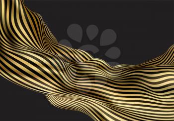Abstract background with 3d dynamic shapes. Black bubbles. Modern cover concept. Decoration element for banner design. Vector illustration EPS10