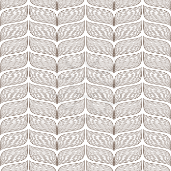 Vector seamless abstract pattern. Template for design.