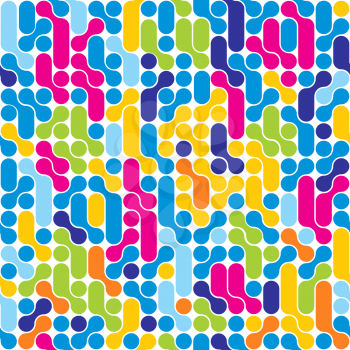 Seamless abstract pattern. Stylish geometric background.