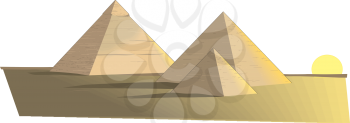 Pyramids Clipart