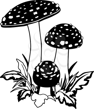Mushrooms Clipart