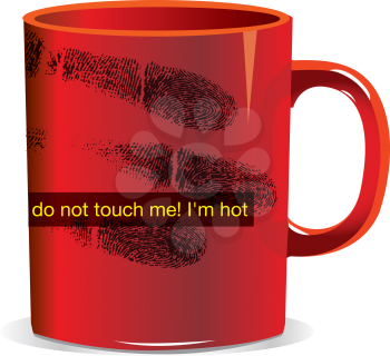 do not touch me! i´m hot
