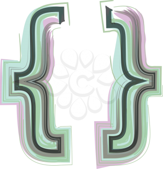 symbol Line Logo Icon Design - Vector Illustration