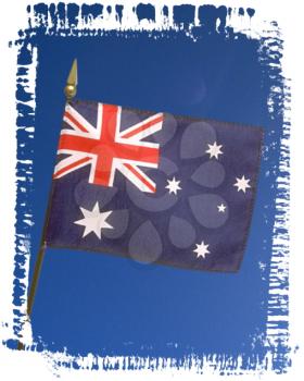 Royalty Free Photo of the Australia Flag  