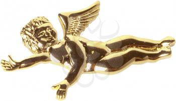 Royalty Free Photo of ab Angel Brooch