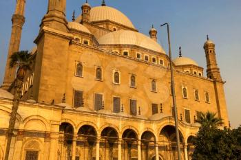 Egyptian mosques. The mosque the Muslim temple in Egypt.