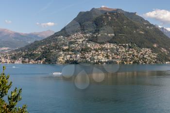 View of Lake Lugano