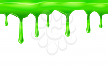 Dripping seamless green, dripps, liquid drop and splash