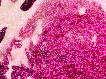 Soft pink textile fabric plush close up background element