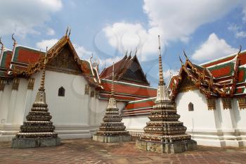 Royalty Free Photo of a Buddhist Temple in Thailand