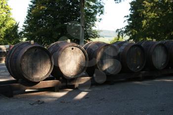 Barrels Stock Photo