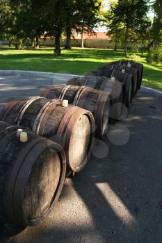 Barrels Stock Photo