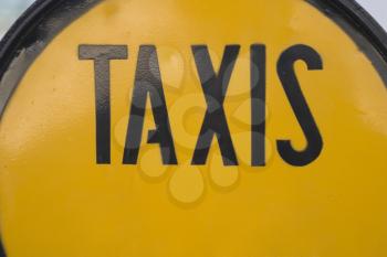 Taxis Stock Photo