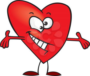 Royalty Free Clipart Image of A Valentine Heart