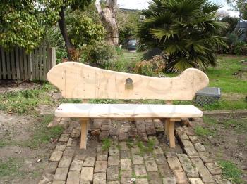 Royalty Free Photo of Wooden Bench