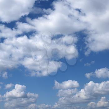 Royalty Free Photo of Clouds in a Blue Sky