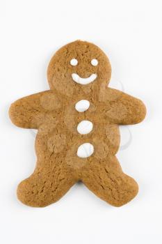 Royalty Free Photo of a Gingerbread Man Cookie