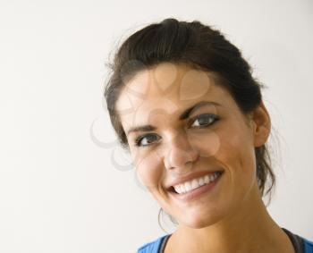 Royalty Free Photo of a Woman Smiling