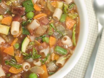 Royalty Free Photo of Minestrone Soup