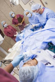 Royalty Free Photo of People in an Operating Room
