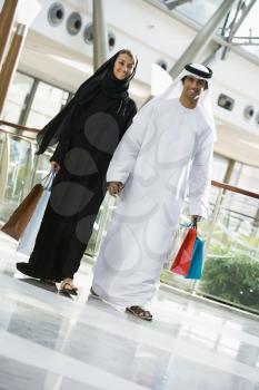 Royalty Free Photo of a Couple Shopping